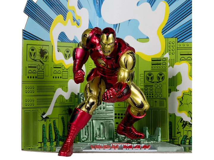 Mcfarlane Marvel Comics: The Invincible Iron Man #126 -  Iron Man 1/10 Scale Collectible