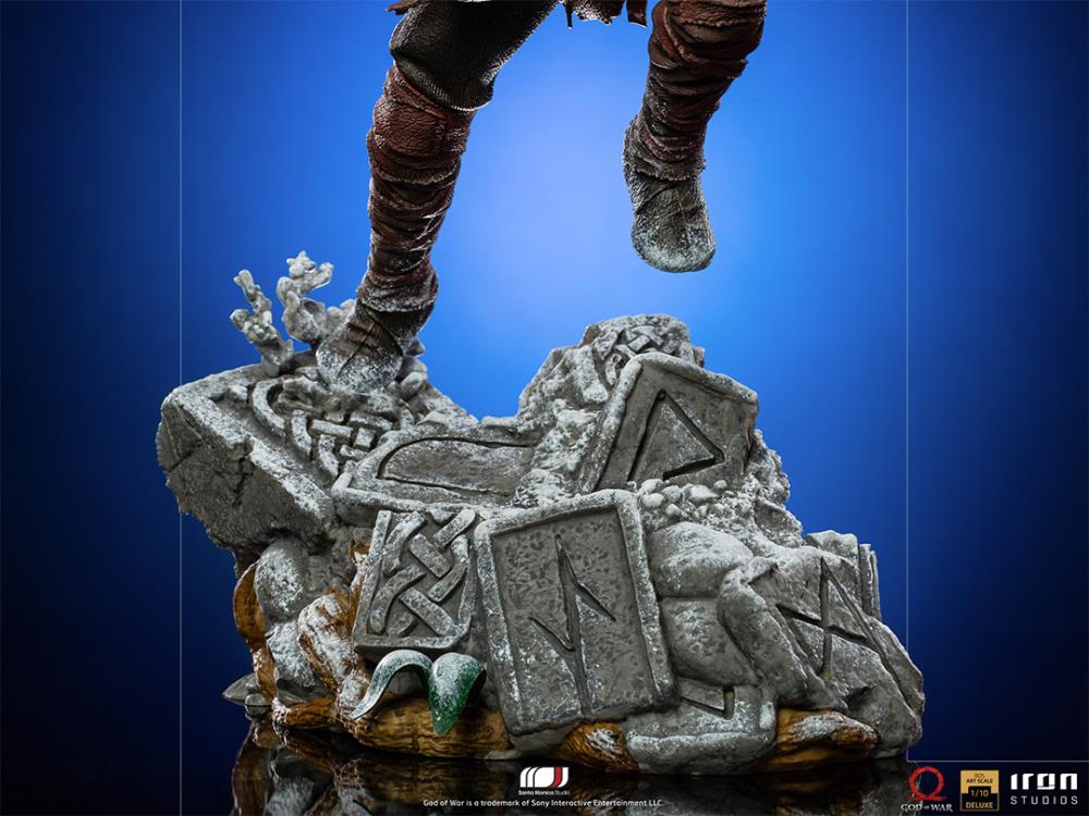 Iron Studios: God of War Battle Diorama Series - Kratos & Atreus Art Scale Limited Edition Statue
