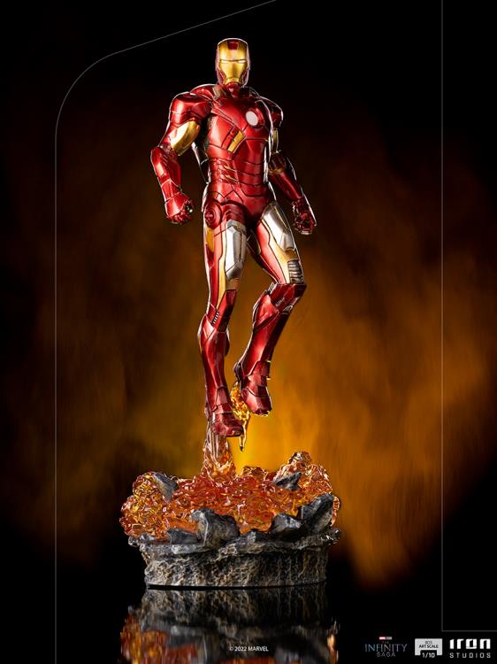 Iron Studios The Infinity Saga: Battle Diorama Series - Iron Man (Battle of New York) 1/10 Art Scale Limited Edition Statue