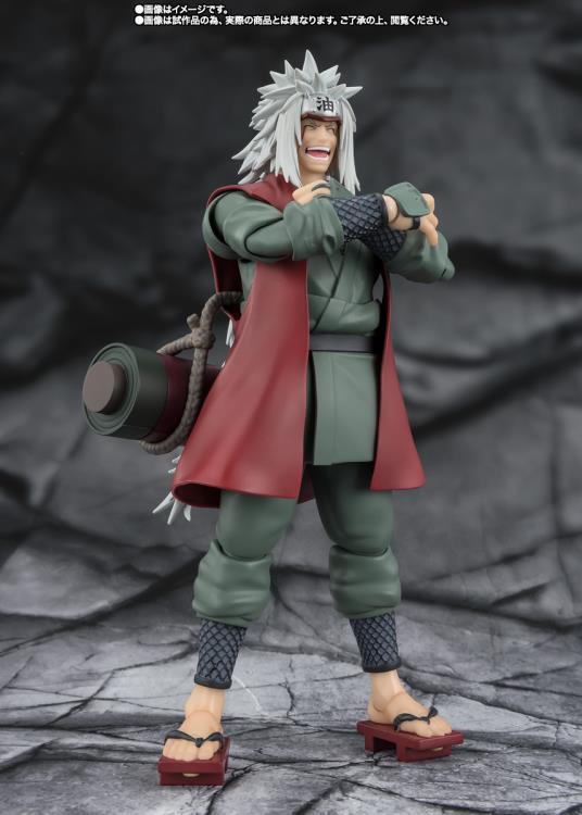 Bandai S.H.Figuarts: Naruto Shippuden – Jiraiya (Hidden Leaf Heroic Master Sage / Konoha’s Heroic Master Sage) Action Figure