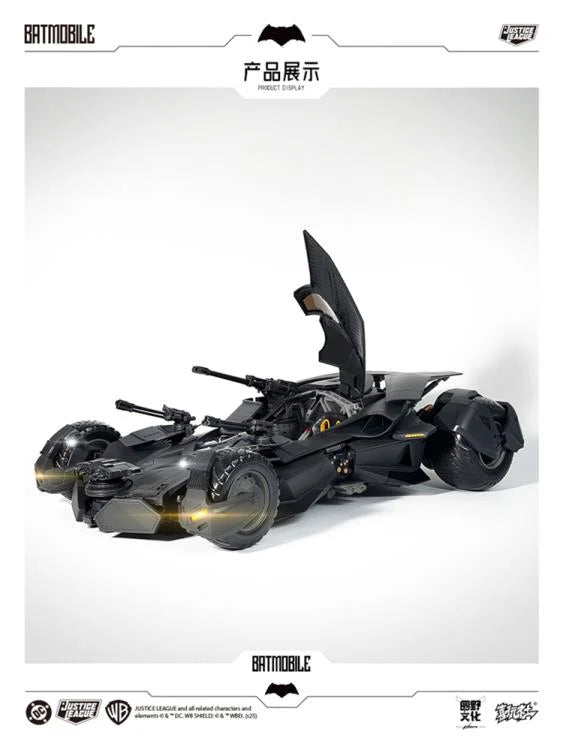 (Preorder) 1/12 Justice League Batmobile – Xiwanshe × Yuanye Culture Model Kit