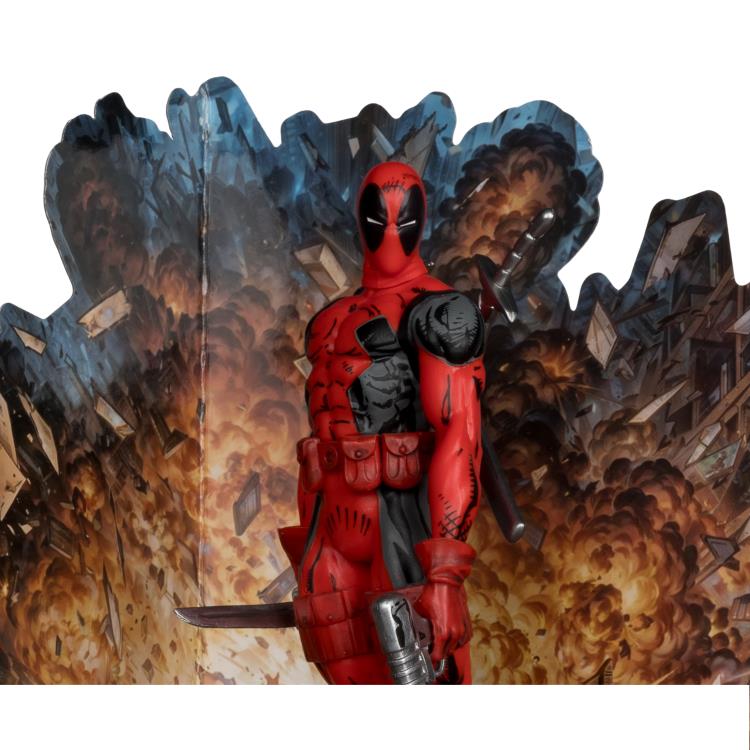 Mcfarlane Marvel Comics: New Mutants #98 - Deadpool 1/10 Scale Collectible