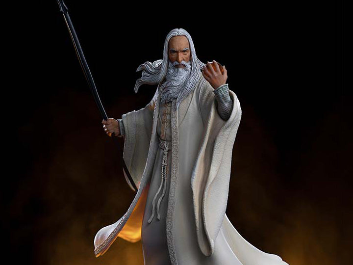 Iron Studios: The Lord of the Rings Battle Diorama Series - Saruman 1/10 Art Scale Limited Edition Statue