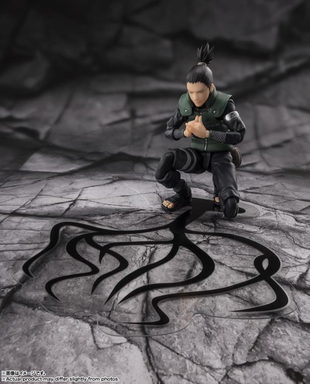 Bandai S.H.Figuarts: Naruto Shippuden - Shikamaru Nara (Brilliant Strategist) Action Figure