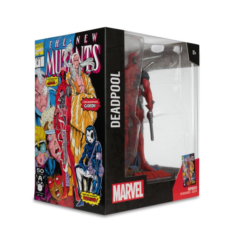 Mcfarlane Marvel Comics: New Mutants #98 - Deadpool 1/10 Scale Collectible