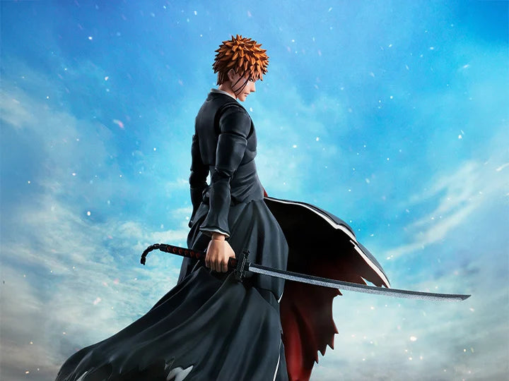Bandai S.H.Figuarts - Bleach: Ichigo Kurosaki (Getsugatensho Ver.) Action Figure