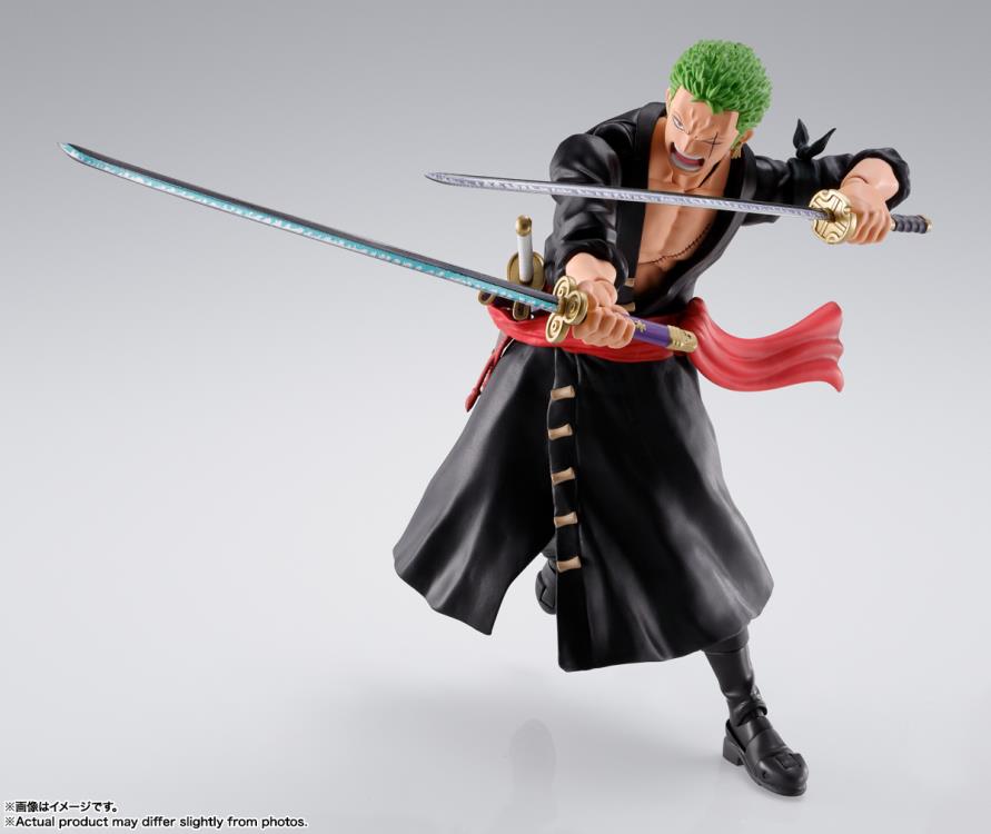 Bandai S.H.Figuarts - One Piece: Roronoa Zoro (The Raid on Onigashima) Action Figure