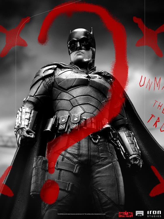 Iron Studios: The Batman - Batman 1/10 Art Scale Limited Edition Statue