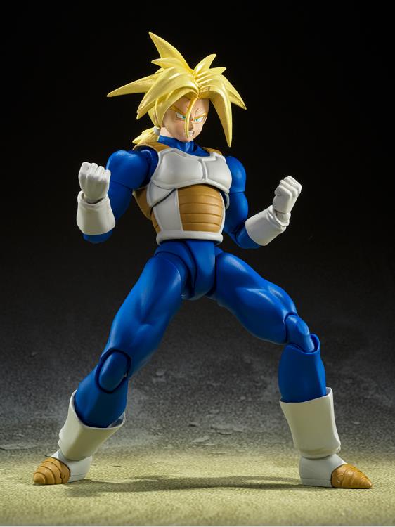 Bandai S.H. Figuarts: Dragon Ball Z - Super Saiyan Trunks (Latent Power) Action Figure