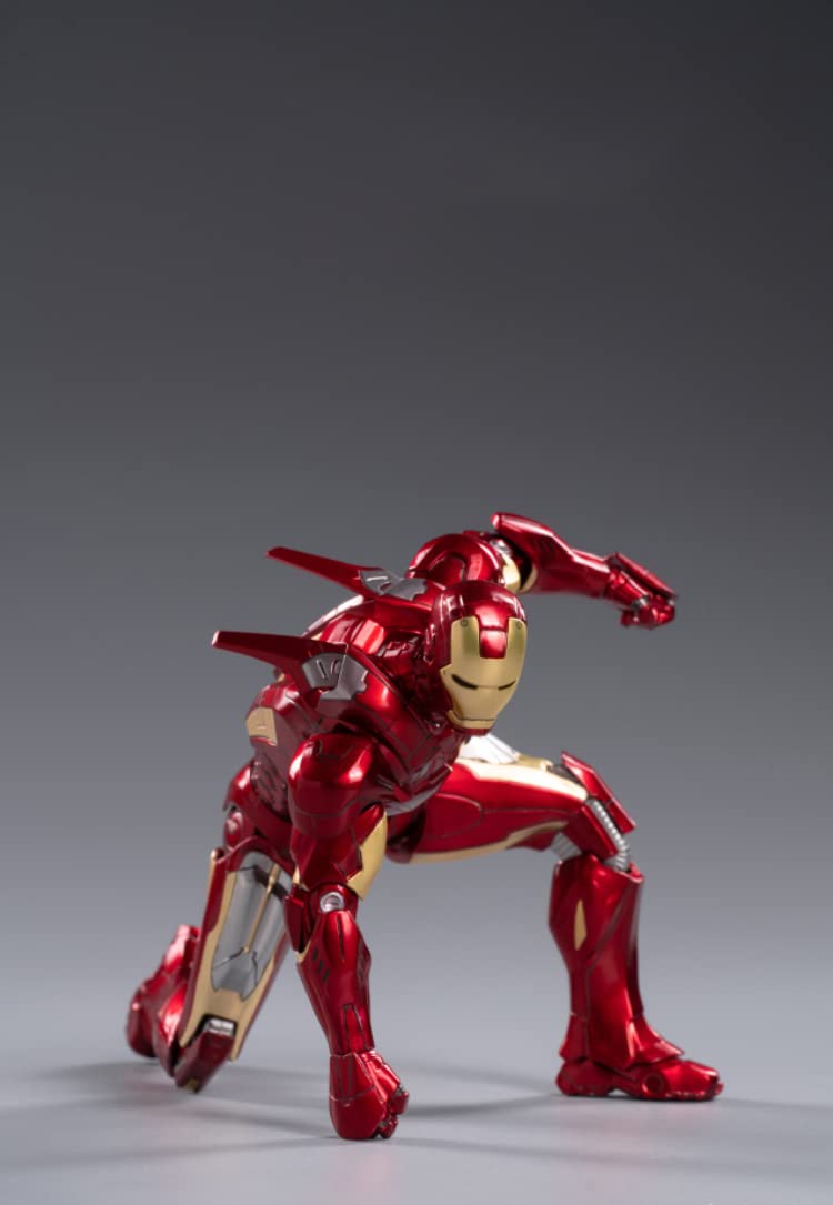 ZD Toys: Iron Man MK VII (7) Action Figure with the Hall of Armor (10th Anniversary Deluxe Edition)