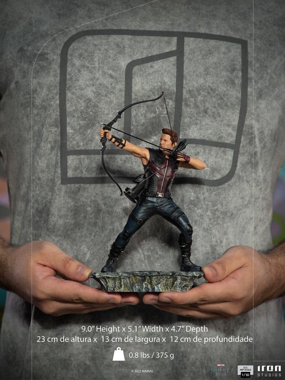 Iron Studios The Infinity Saga: Battle Diorama Series - Hawkeye (Battle of New York) 1/10 Art Scale Limited Edition Statue