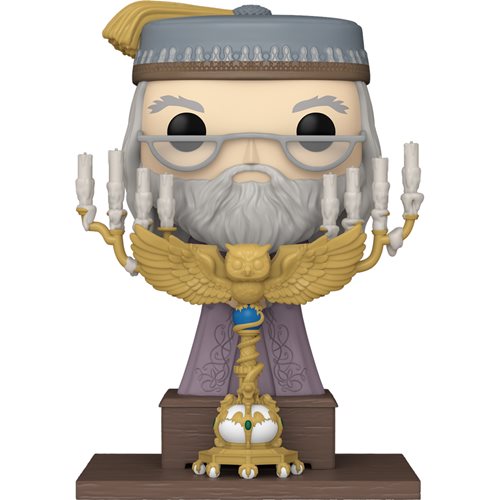 Funko POP! Harry Potter: Harry Potter - Harry Potter and the Prisoner of Azkaban - Albus Dumbledore with Podium (Deluxe) #172