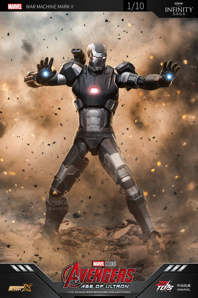 ZD Toys Age Of Ultron: War Machine Mark II (2) Action Figure (No Light Up Function)