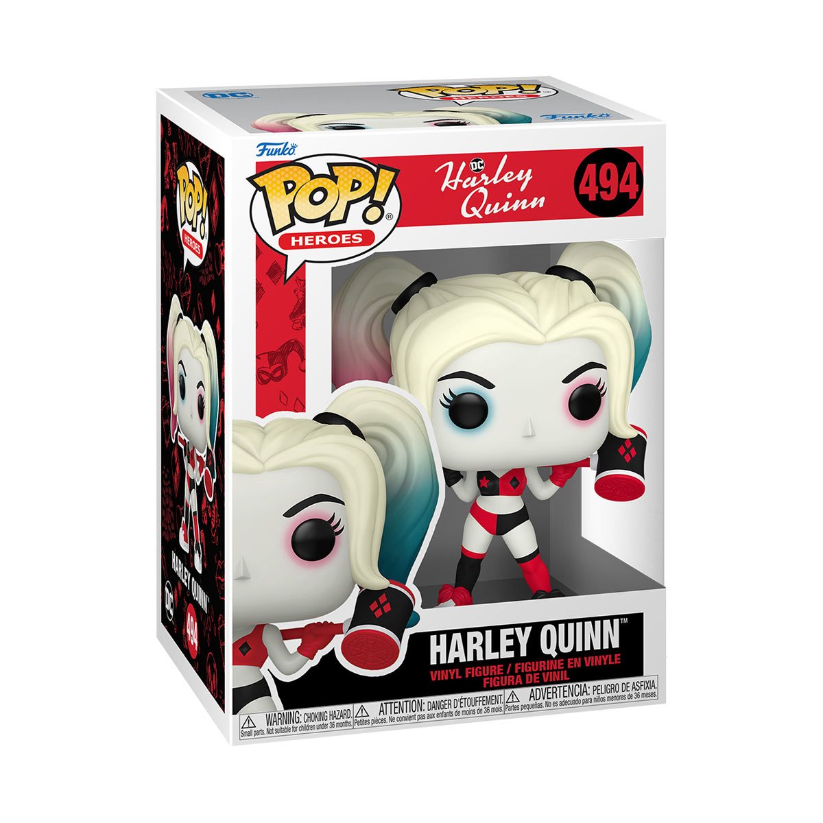 Funko Pop! DC Comics : Harley Quinn Animated Series - Harley Quinn with Mallet #494