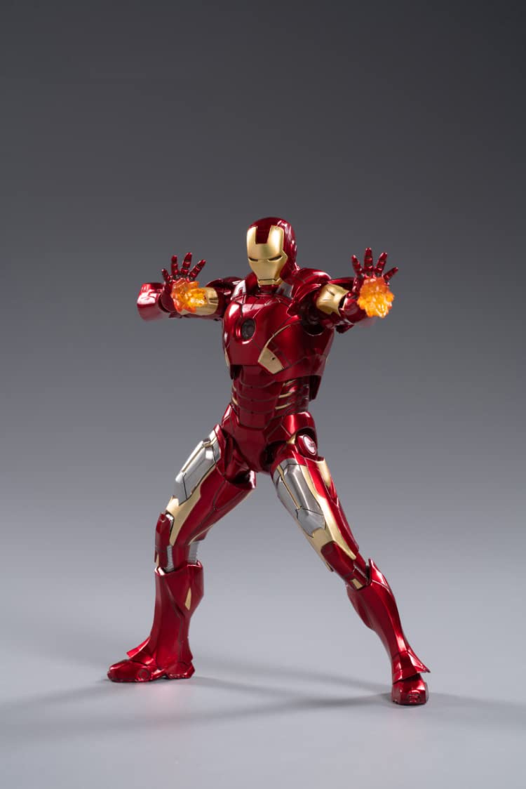 ZD Toys: Iron Man MK VII (7) Action Figure with the Hall of Armor (10th Anniversary Deluxe Edition)