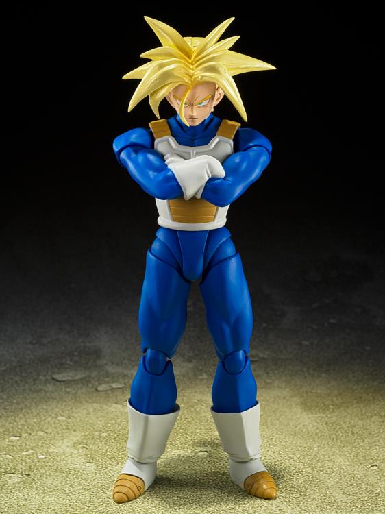 Bandai S.H. Figuarts: Dragon Ball Z - Super Saiyan Trunks (Latent Power) Action Figure