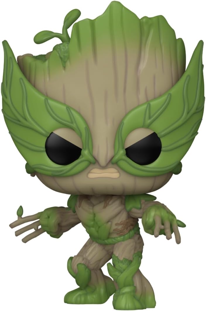 Funko POP! Marvel: We are Groot - Groot as Wolverine #1396