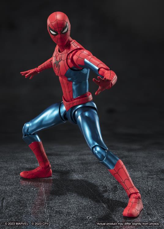 Bandai S.H.Figuarts : Spider-Man: No Way Home - Spider-Man (New Red & Blue Suit) Action Figure