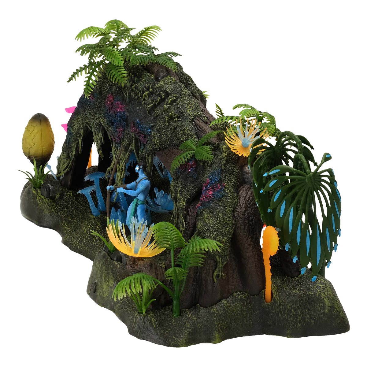 Mcfarlane Avatar: World of Pandora - Omatikaya Rainforest with Jake Sully (Deluxe Playset)