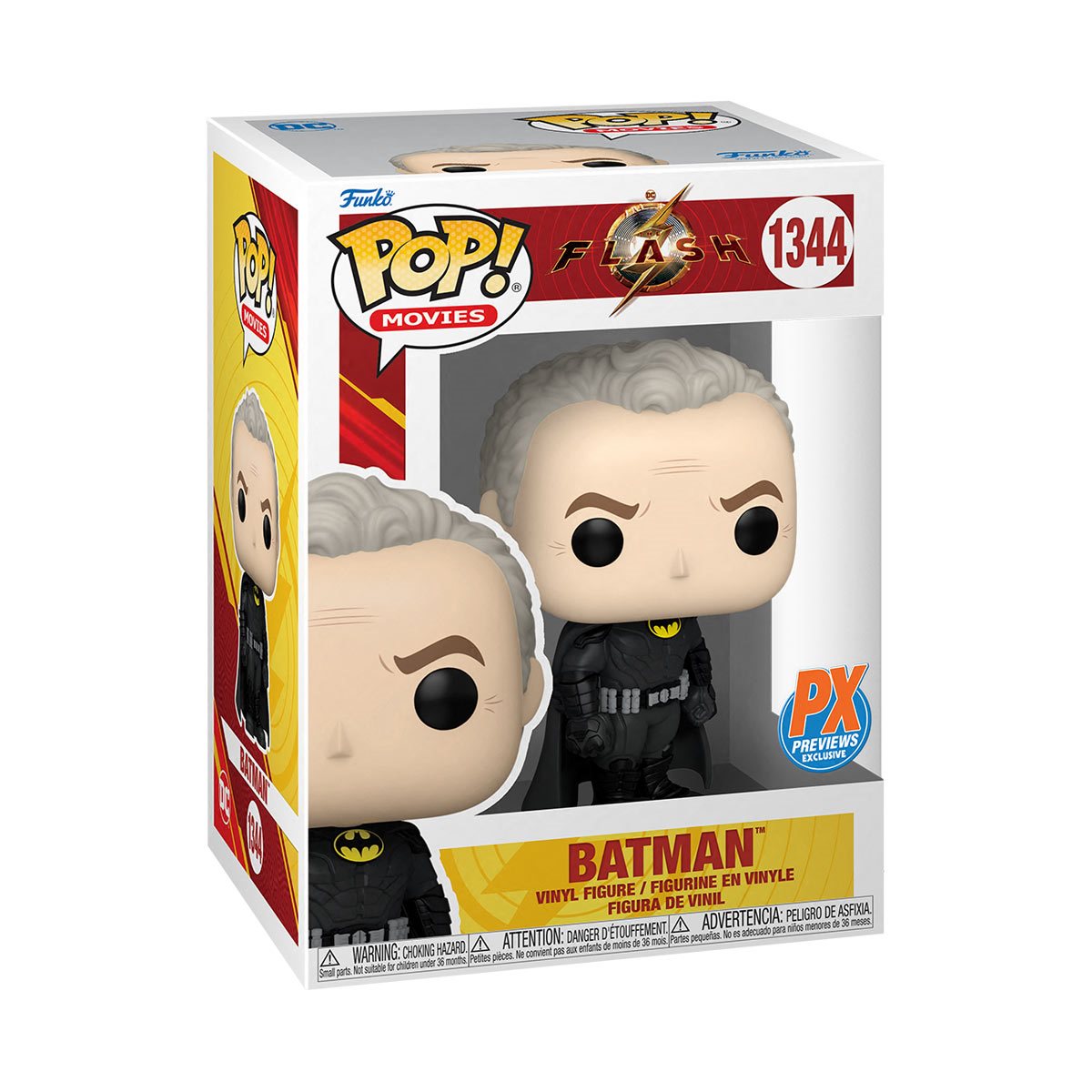 Funko POP! Flash: Unmasked Batman Figure - Previews Exclusive