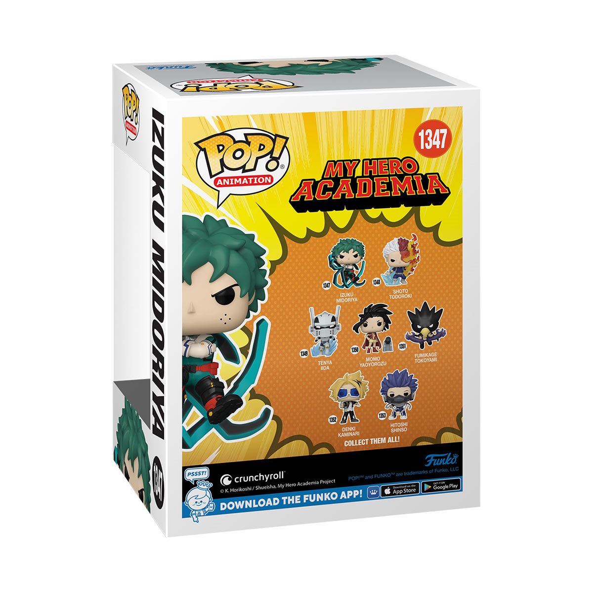 Funko POP! Animation: My Hero Academia - Izuku Midoriya (Black Whip)