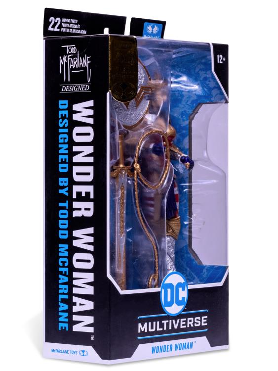 Mcfarlane DC Multiverse: Wonder Woman (Todd McFarlane) Action figure (Gold Label Ver.)