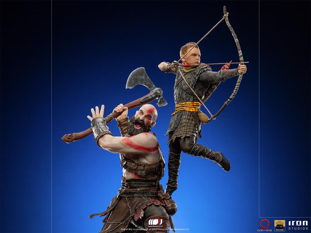 Iron Studios: God of War Battle Diorama Series - Kratos & Atreus Art Scale Limited Edition Statue