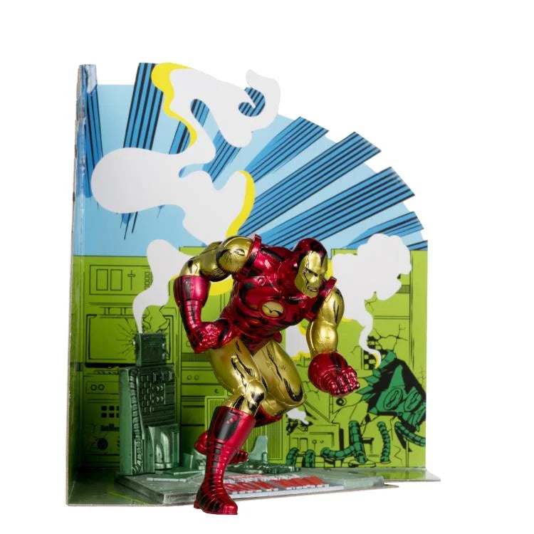 Mcfarlane Marvel Comics: The Invincible Iron Man #126 -  Iron Man 1/10 Scale Collectible
