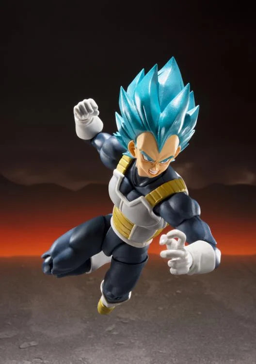 S.H.Figuarts: Dragon Ball Super:  Super Saiyan God Super Saiyan Vegeta - (15th Anniversary Ver.) Exclusive Action Figure