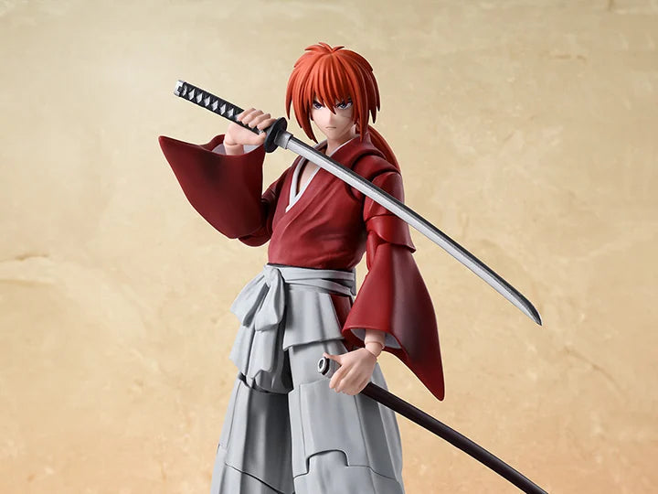Bandai S.H.Figuarts: Rurouni Kenshin: Meiji Swordsman Romantic Story - Kenshin Himura Action Figure