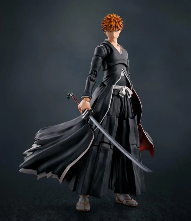 Bandai S.H.Figuarts - Bleach: Ichigo Kurosaki (Getsugatensho Ver.) Action Figure