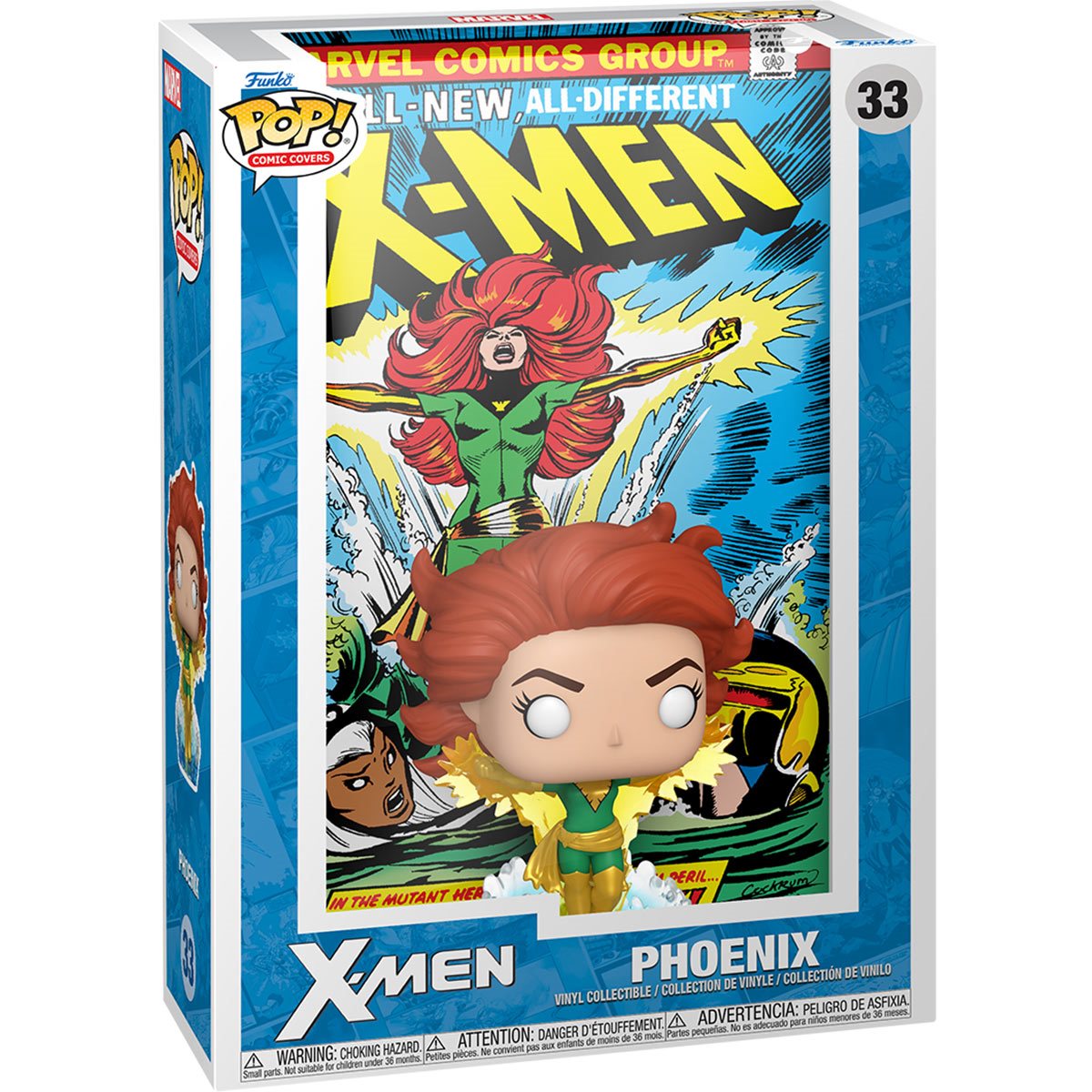 Funko POP! Marvel: X-Men #101 - Phoenix Comic Cover Figure with Case #33