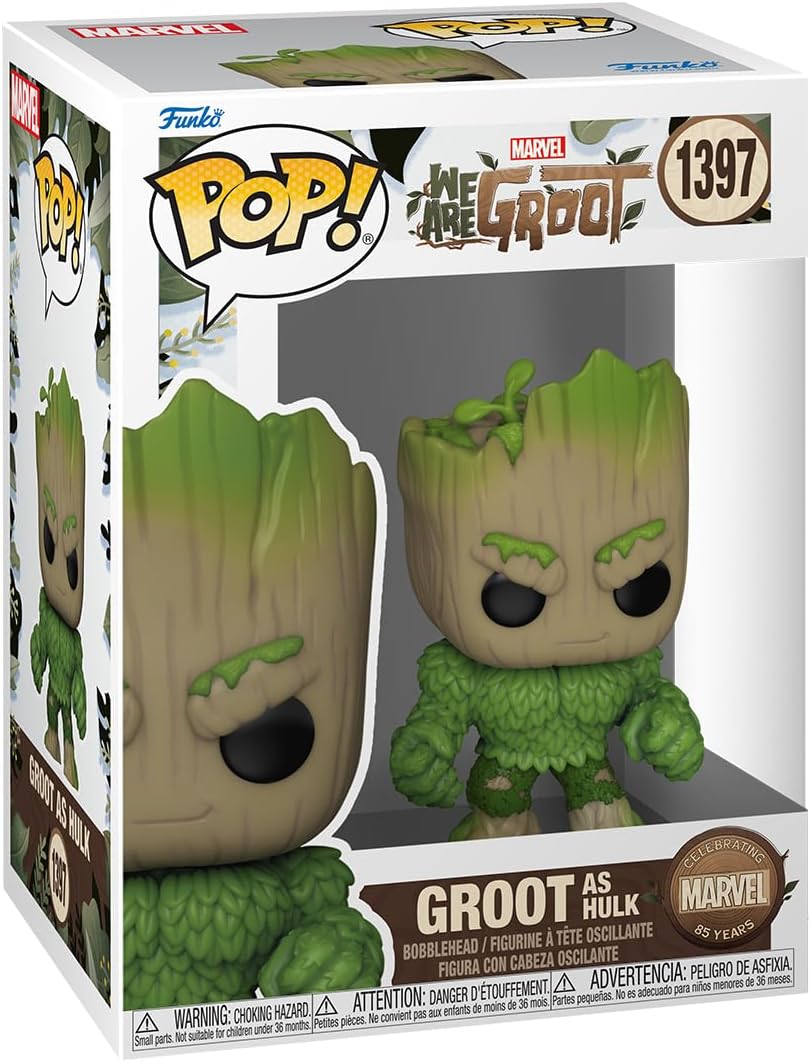 Funko POP! Marvel: We are Groot - Groot as Hulk #1397