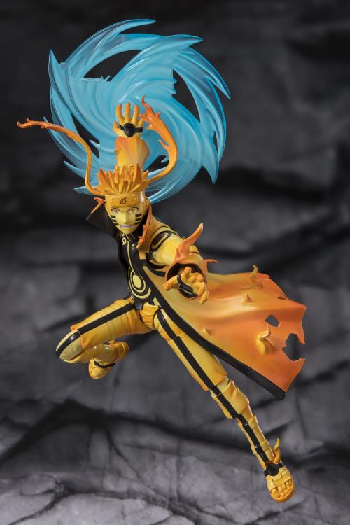 S.H.Figuarts Naruto: Shippuden S.H.Figuarts Naruto Uzumaki (Kurama Link Mode Ver.) (Courageous Strength That Binds) Exclusive Action Figure