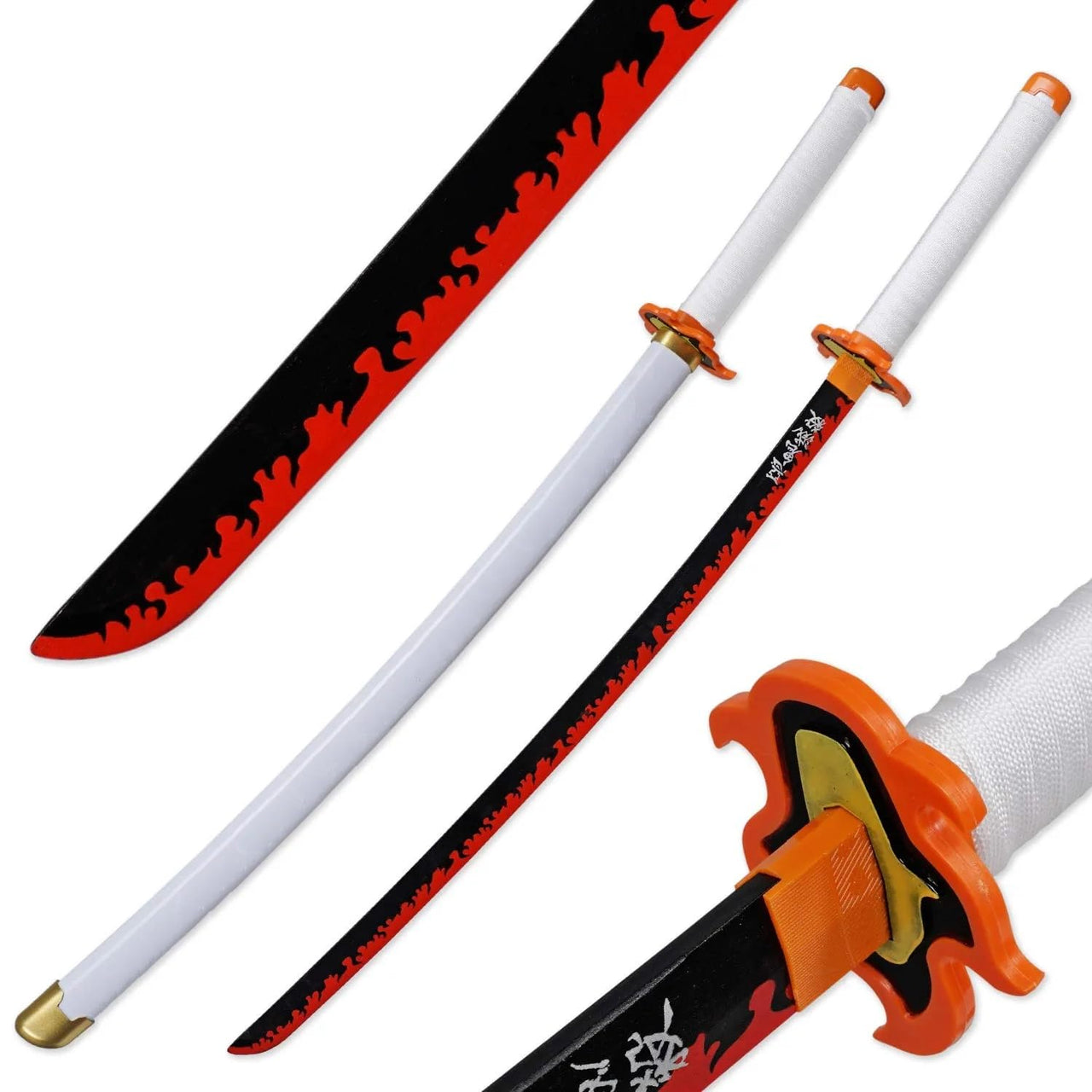 Demon Slayer - Kyojuro Rengoku Nichrin Wooden Katana