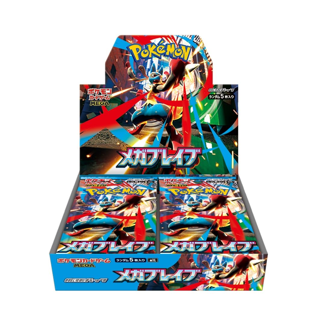 Pokémon TCG: Mega Brave Booster Box (Japanese)
