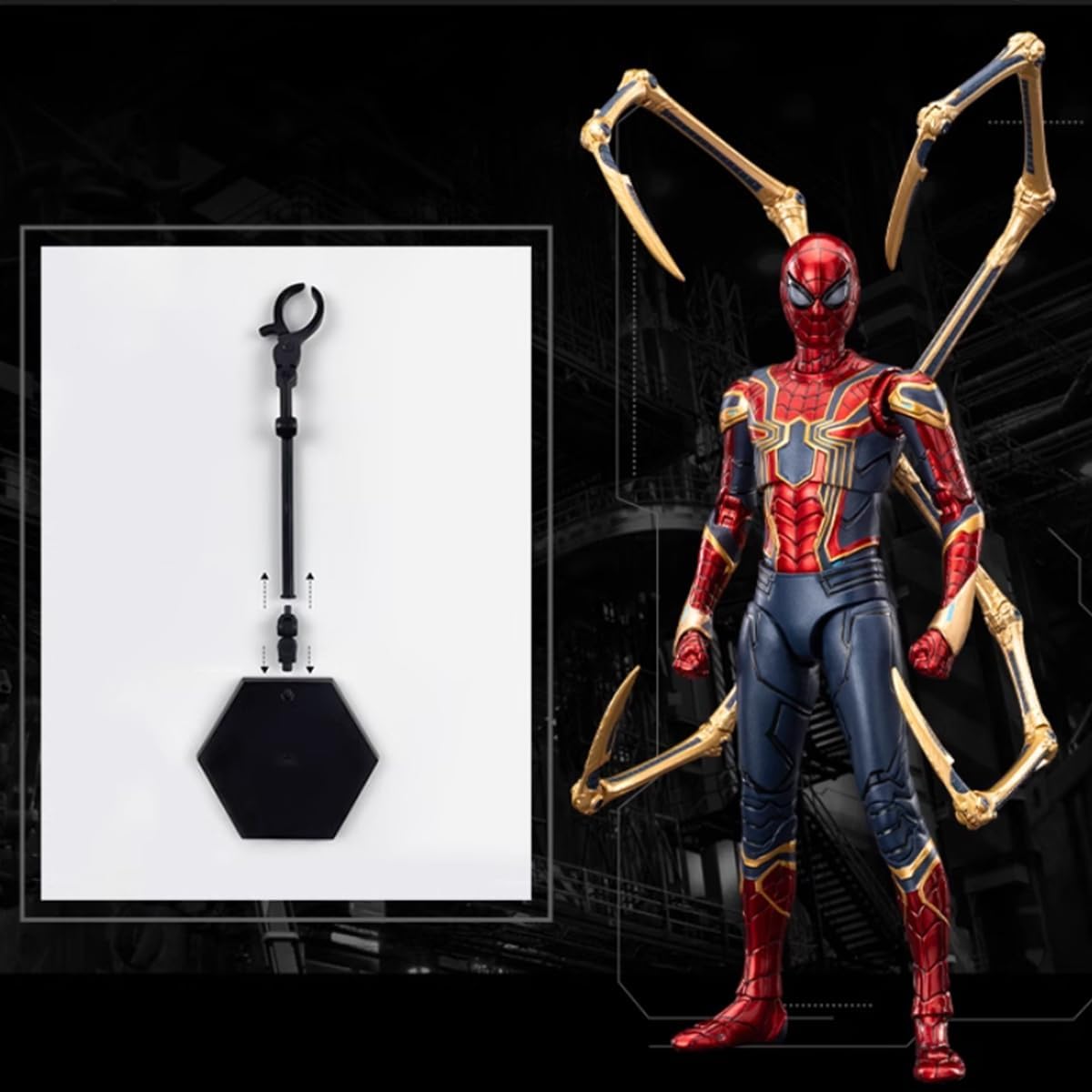 ZD Toys - Avengers: Infinity War Iron Spider 1:10 Scale Action Figure
