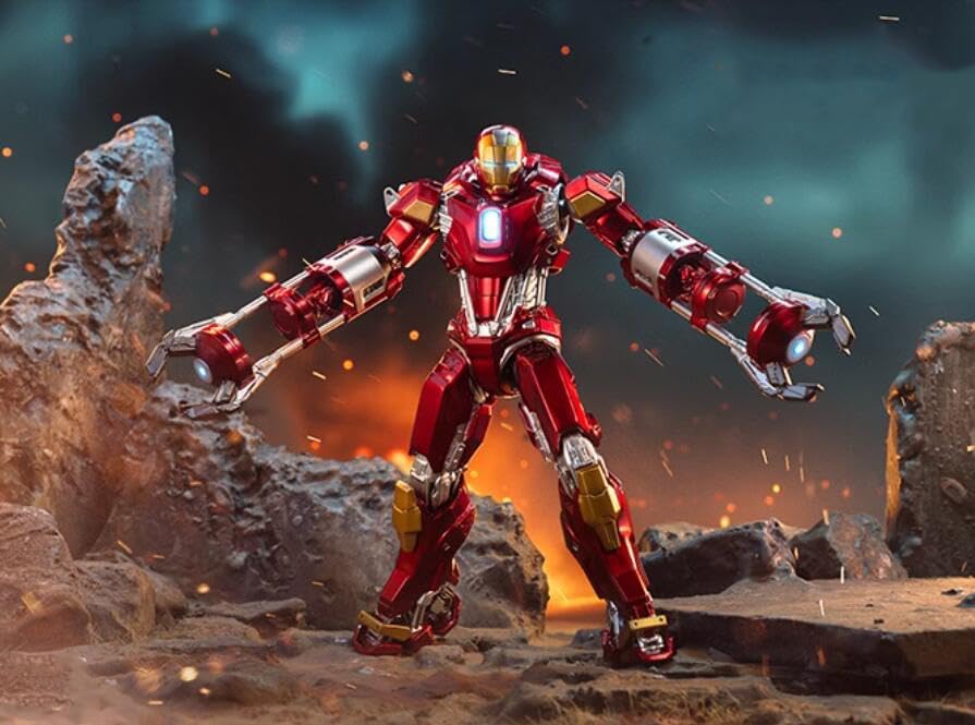 ZD Toys Iron Man 3: Iron Man Mark XXXV (35) Action Figure ( No Light Up Function )