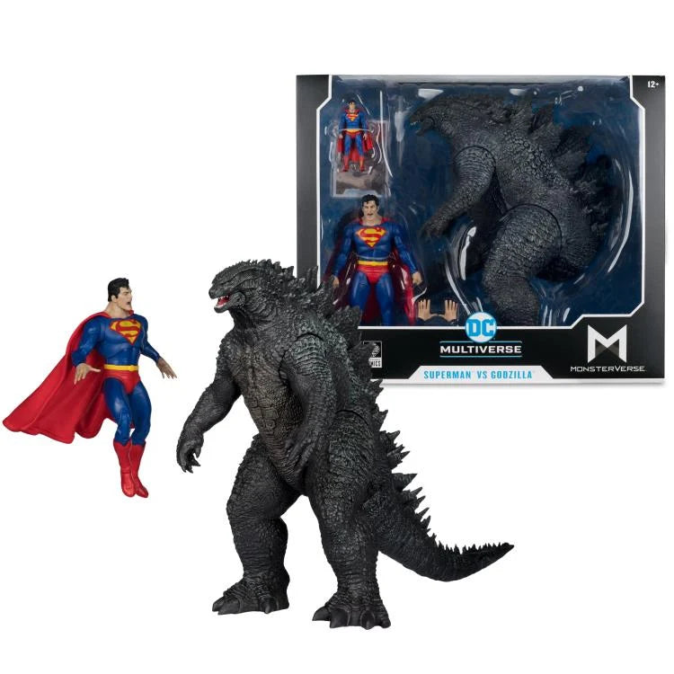 Mcfarlane DC Multiverse: Justice League vs. Godzilla vs. Kong - Superman vs. Godzilla Action Figure Two-Pack