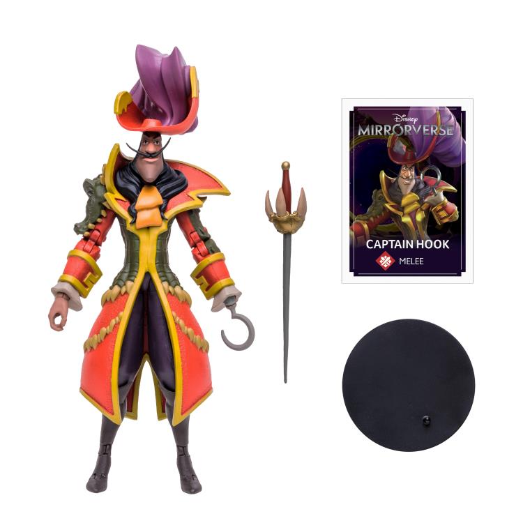 Mcfarlane Disney Mirrorverse: Captain Hook Action Figure