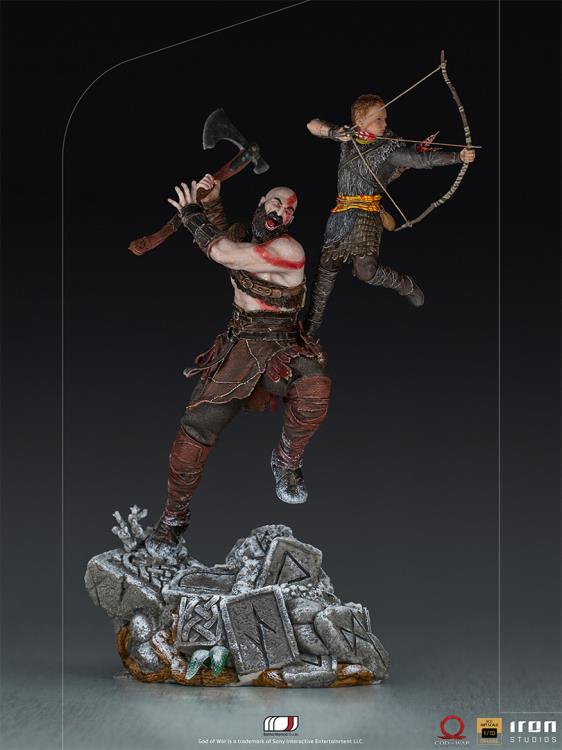 Iron Studios: God of War Battle Diorama Series - Kratos & Atreus Art Scale Limited Edition Statue