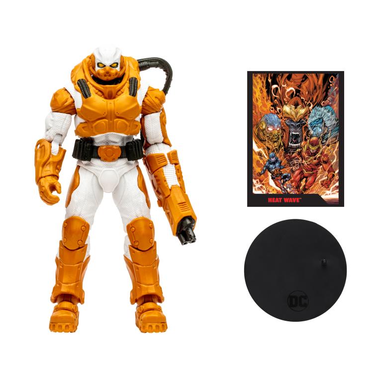 Mcfarlane DC Multiverse: The Flash: Page Punchers - Heat Wave with Com