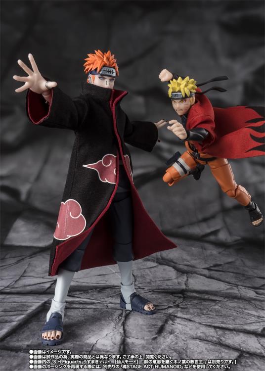 Bandai S.H.Figuarts: Naruto Shippuden - Pain (Six Paths Rinnegan / Pain Tendo) Action Figure