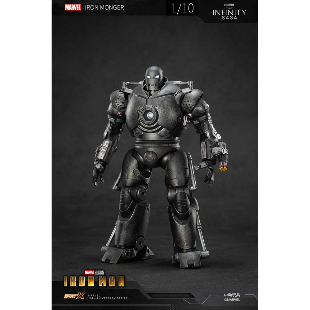 ZD Toys Iron Man 2 (II) - Iron Monger Figure Action Figure ( No Light Up Function )