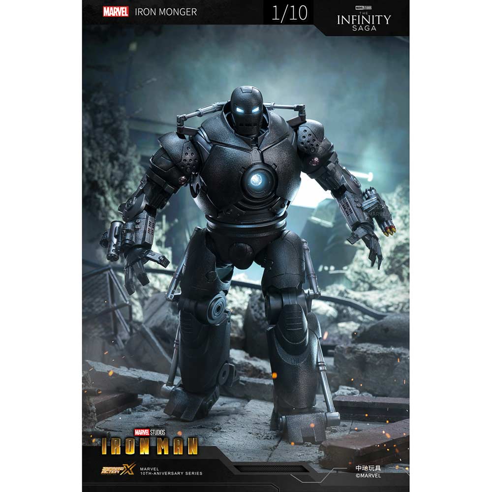 ZD Toys Iron Man 2 (II) - Iron Monger Figure Action Figure ( No Light Up Function )