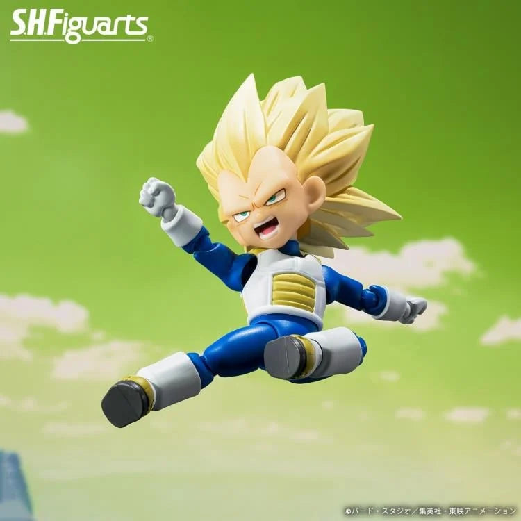 S.H.Figuarts Dragon Ball DAIMA Super Saiyan 3 Vegeta (Mini) Action Figure