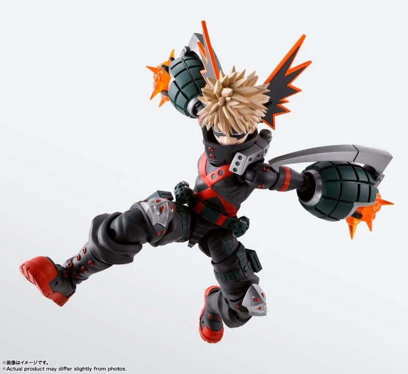 S.H.Figuarts My Hero Academia Katsuki Bakugo Action Figure