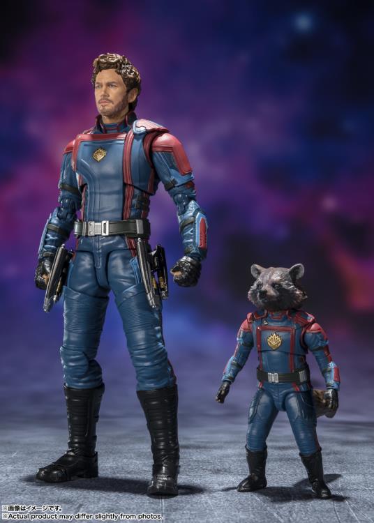 Bandai S.H.Figuarts - Guardians of the Galaxy Vol. 3 - Star-Lord & Rocket Raccoo 2-pack