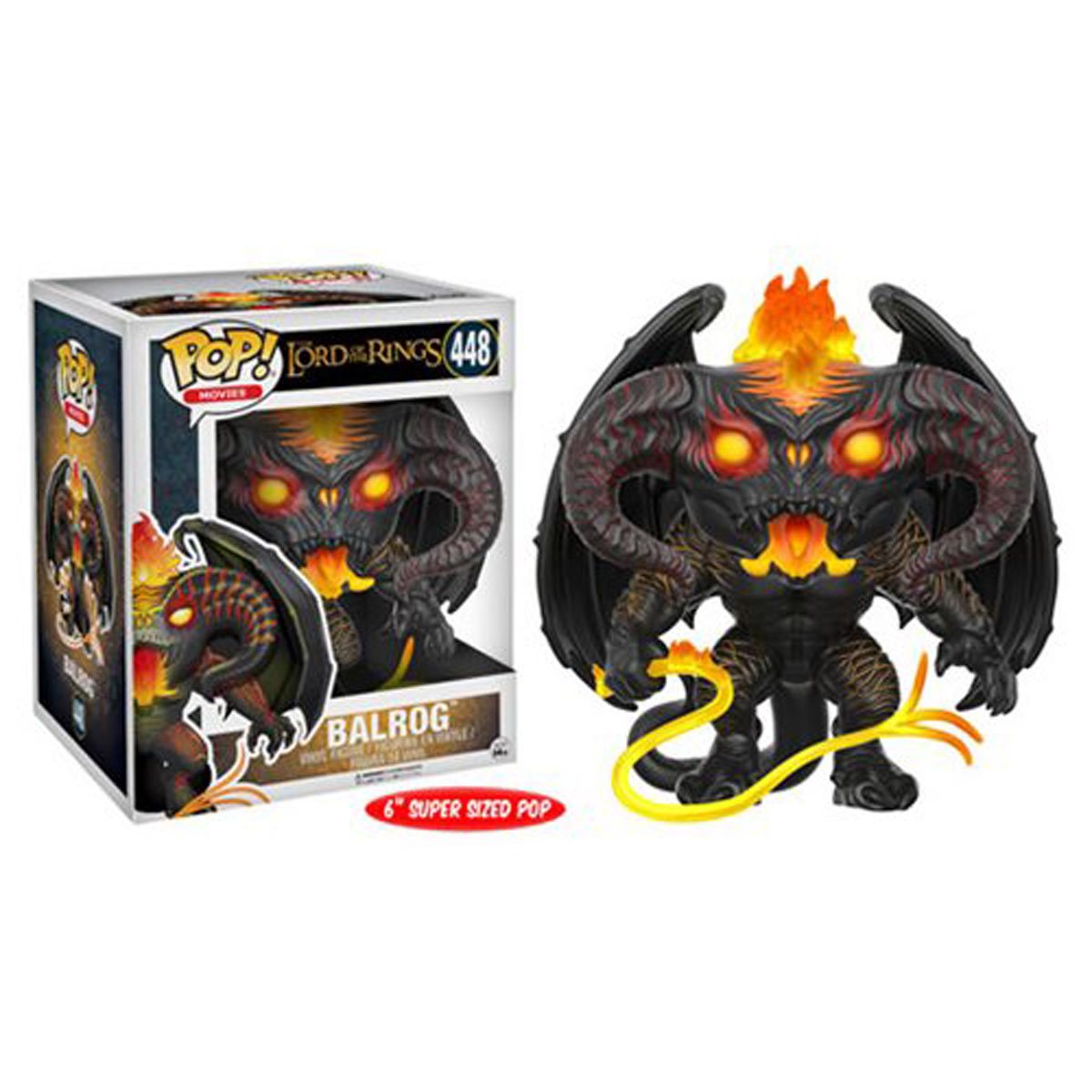 Funko POP! The Lord of the Rings: Balrog Figure 6-Inch Vinyl Figure