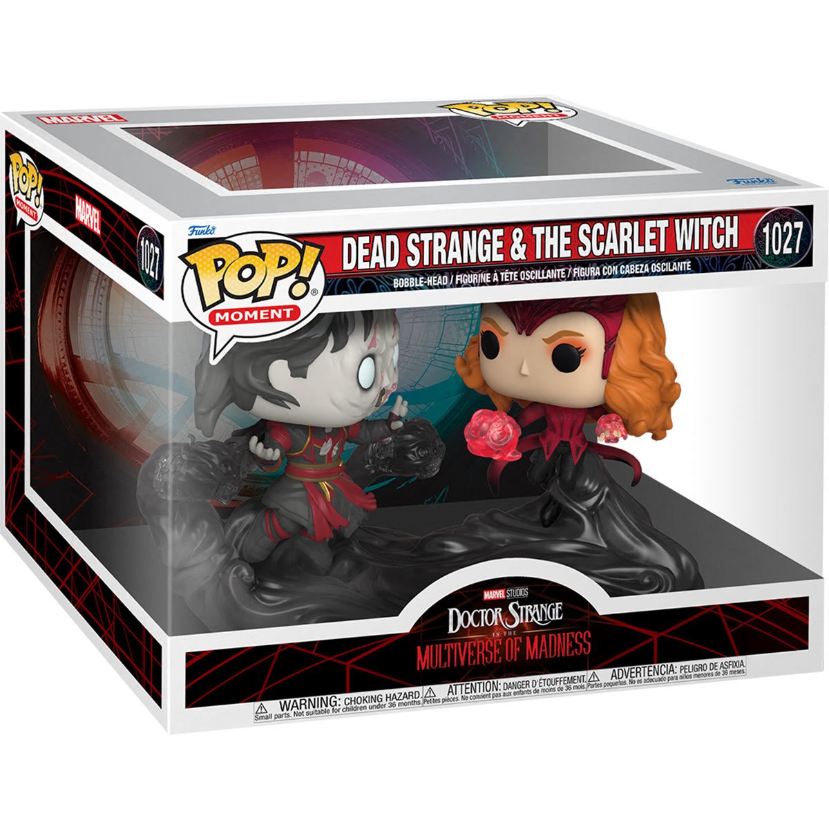 Funko Pop! Marvel :Doctor Strange in the Multiverse of Madness - Dead Strange and The Scarlet Witch